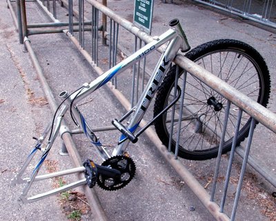 В Великобритании участились случаи краж комплектующих с припаркованных велосипедов