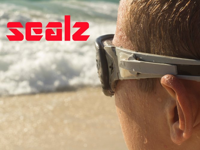 Солнцезащитные очки Sealz становятся герметичными одним нажатием кнопки 