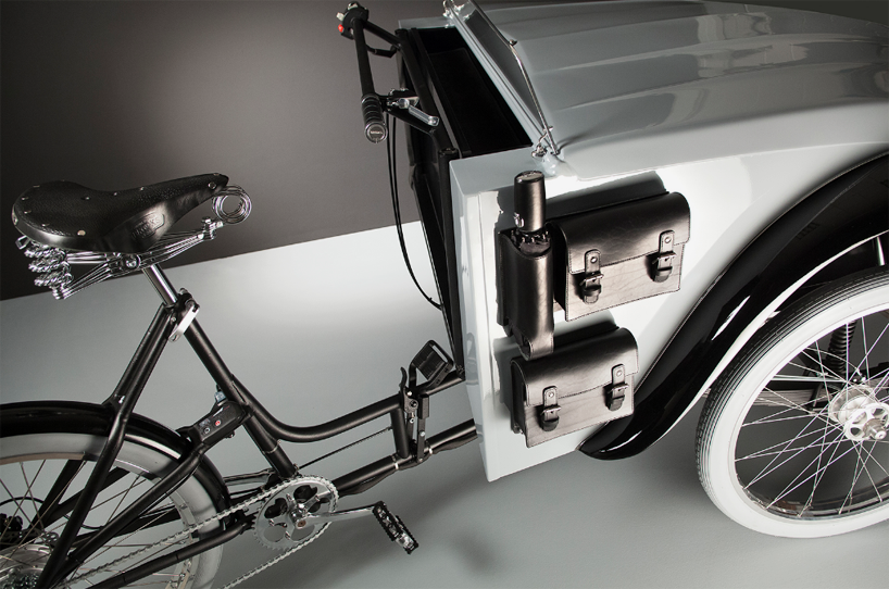 Трехколесный электровелосипед Citroen C2 Paris – гибрид автомобиля и велосипеда