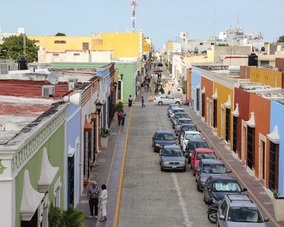 Мексиканский рынок и колониальный город Кампече