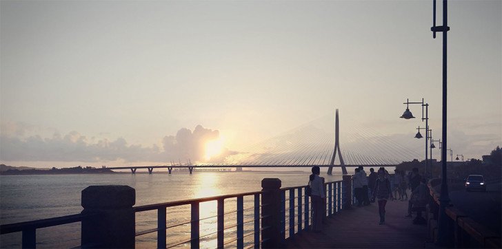  Компания Zaha Hadid Architects спроектирует уникальный мост Danjiang в Тайвани