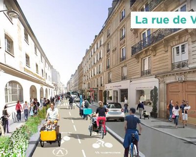 Мэр обещает превратить Париж в город полностью дружественный велосипедистам