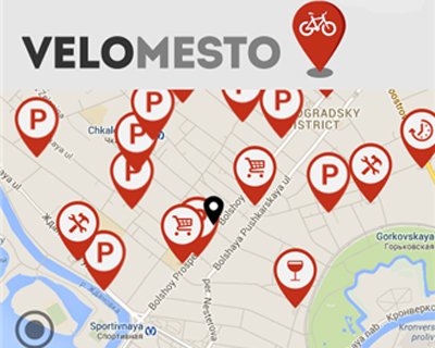 Велосипедная карта Velomesto вышла в формате мобильного приложения для Windows Phone