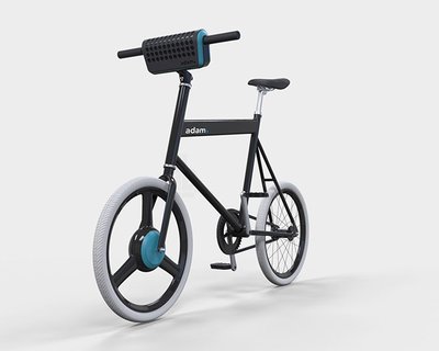 Городской велосипед для студентов со съемным аккумулятором и динамиком