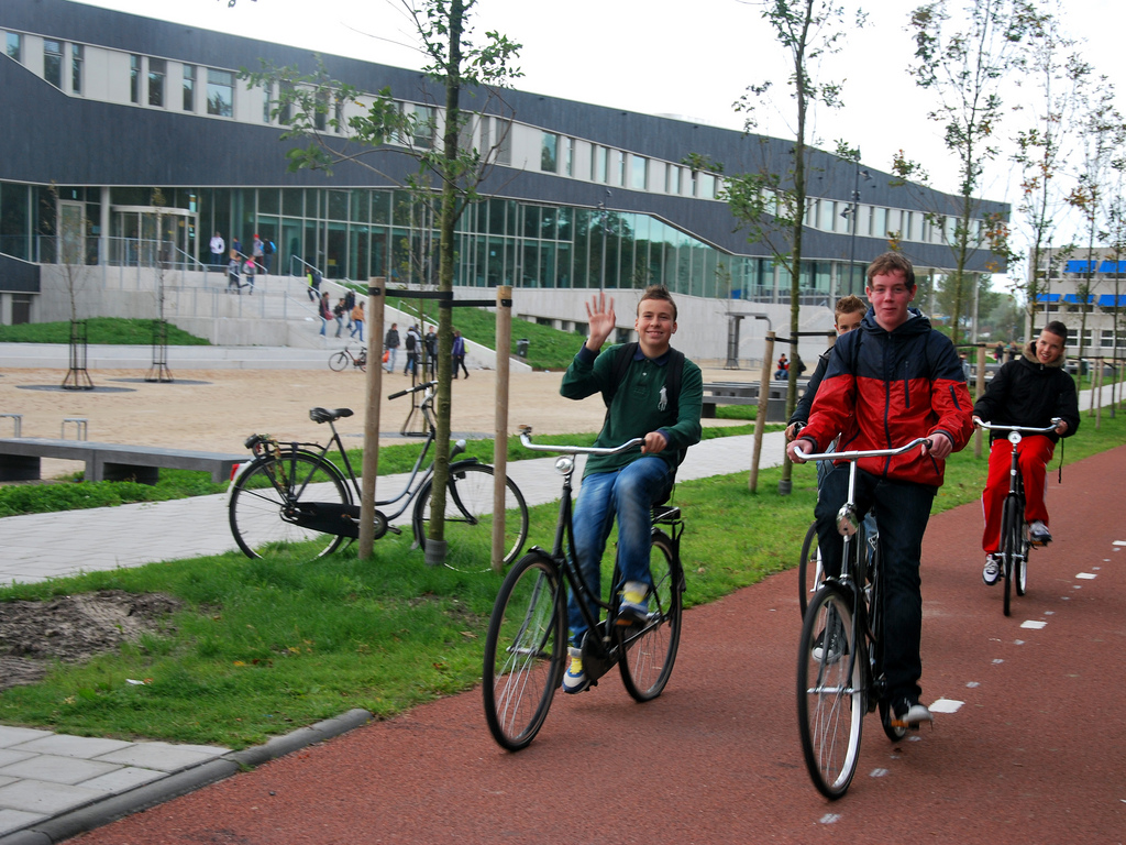 Гронинген и его велосипедные дети