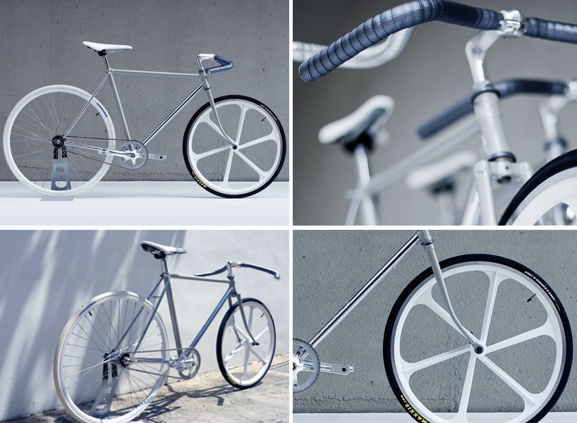велосипед из вторичных переработанных материалов 