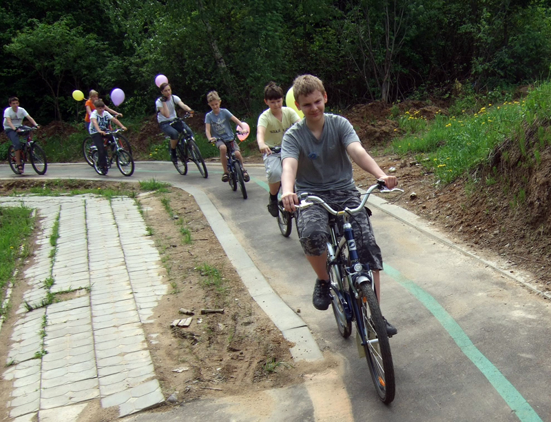 велодорожки в Краснознаменске
