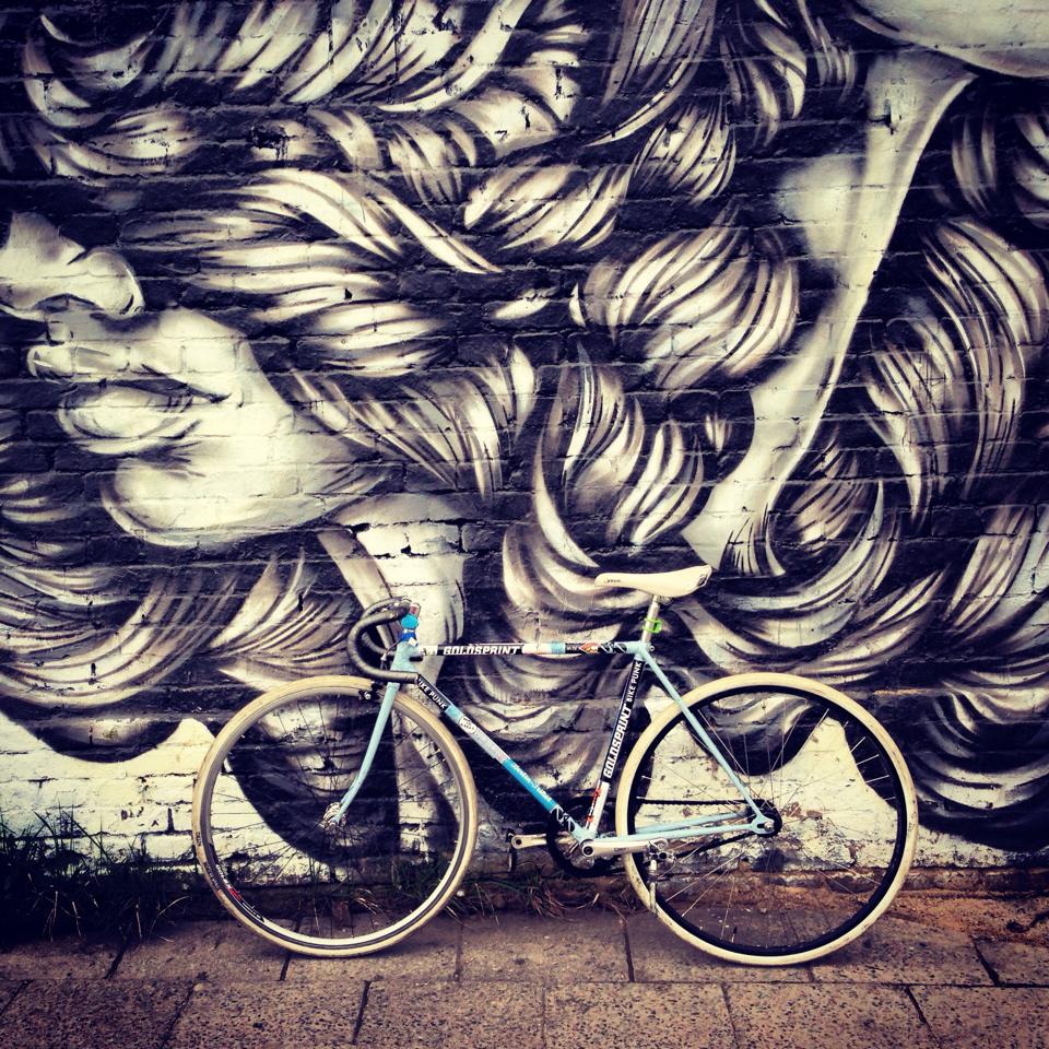Велосипед Марии Хромцовой