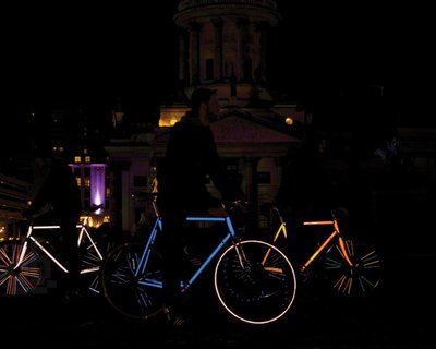 Happarel bikes разработала светоотражающее покрытие для велосипеда