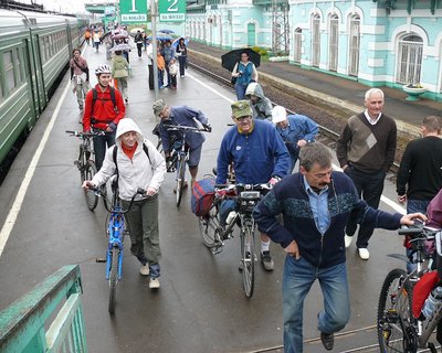 В московских электричках разрешили провозить велосипеды бесплатно