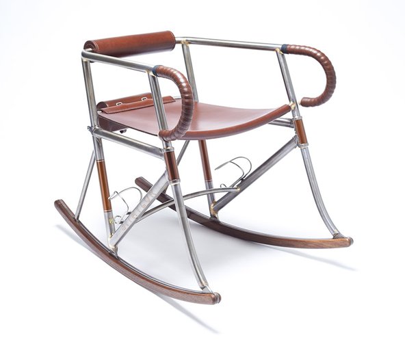 Кресло-качалка Randonneur, созданное по велосипедной технологии 