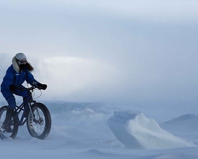 Теннисистка проедет через всю Антарктику и через Южный Полюс на велосипеде