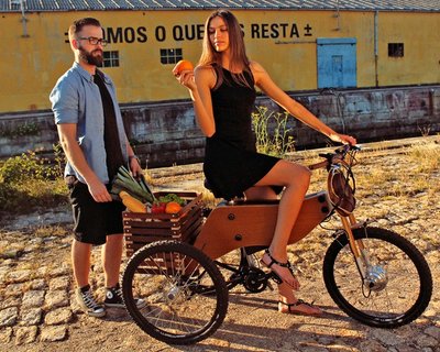 Проект RAIOOO: городской трехколесный велосипед с электродвигателем