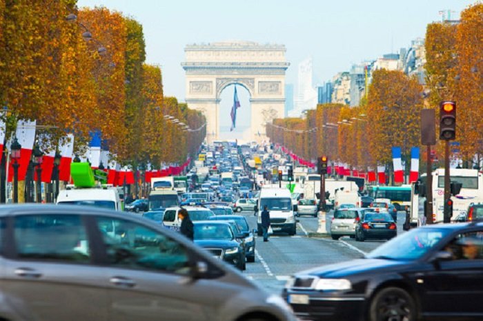 В сентябре улицы Парижа на один день станут свободными от машин