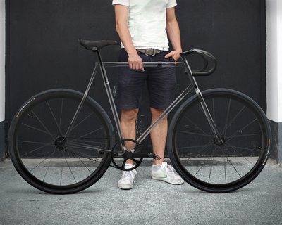 Прозрачный велосипед от Designaffair
