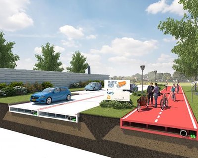 Голландия планирует строить пластиковые дороги вместо асфальтовых
