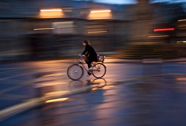 Более 250 велосипедистов оштрафовано в Оксфорде за езду без фонарей
