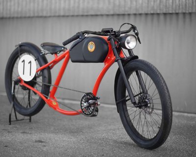 Электровелосипед OTO ручной сборки в ретро стиле