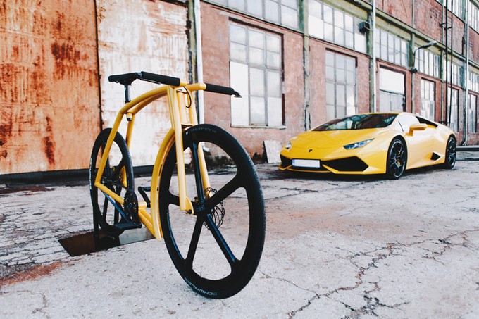 Велосипед VIKS GT с дизайном Lamborghini: описание, фото