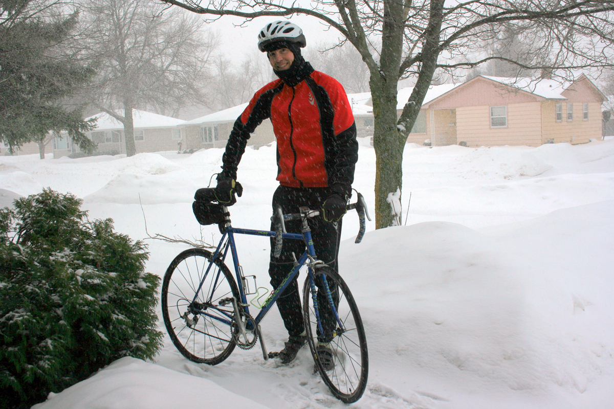 зимой на велосипеде и зимняя велоодежда