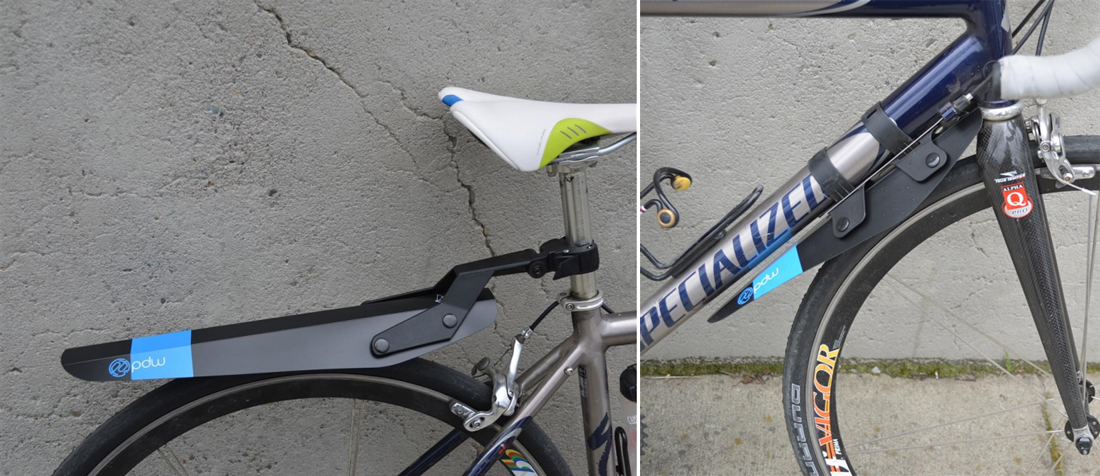 складные крылья для велосипеда защита от грязи