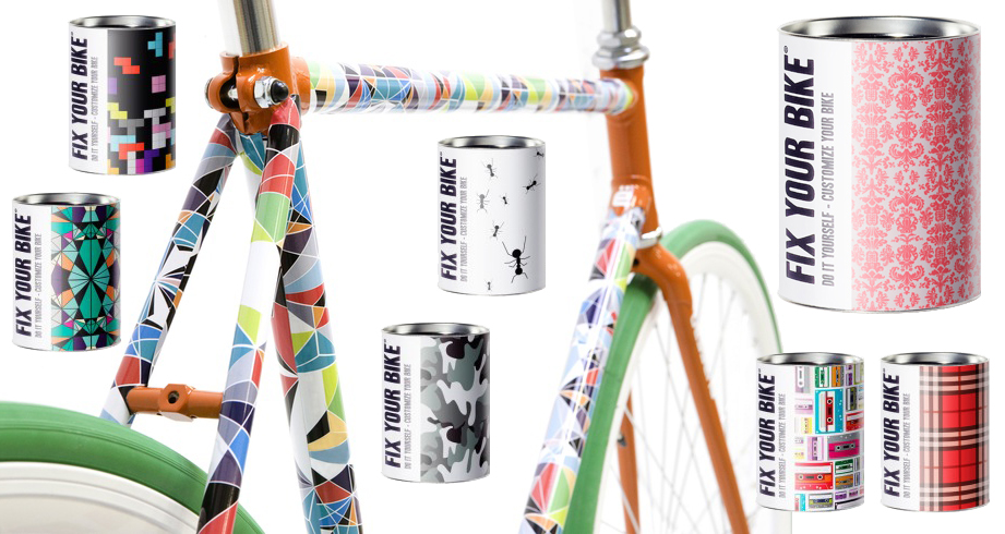 Набор самоклеящихся лент с графическими принтами от Fix Your Bike