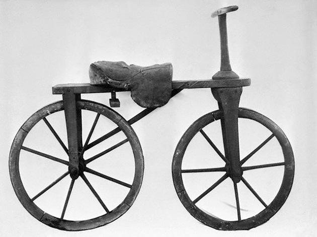 первый в мире велосипед история велосипедов
