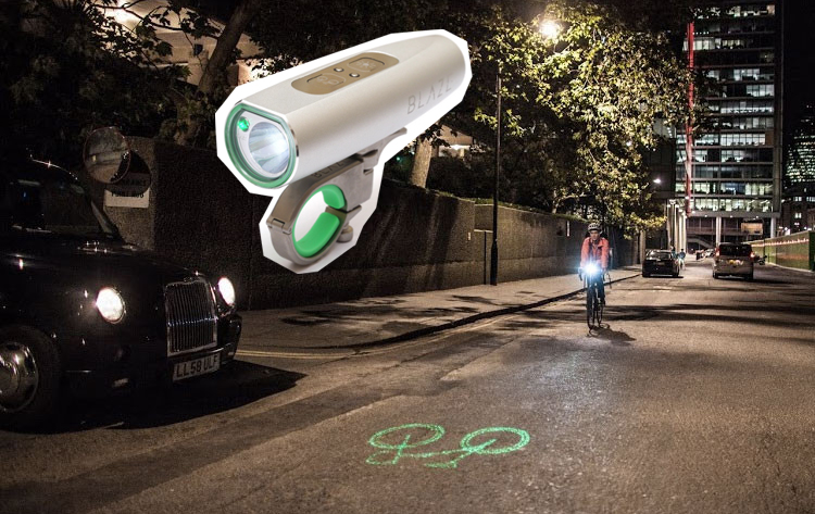 Передний фонарь для велосипеда Blaze Laserlight